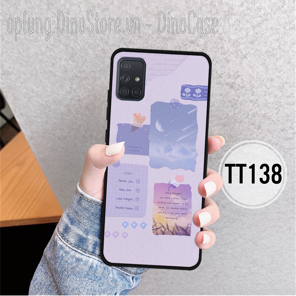 Ốp Samsung A31 / A51 - Samsung A71 - Samsung M51 - Ốp lưng bảo vệ camera chống bám bẩn phong cách vintage nhẹ nhàng.