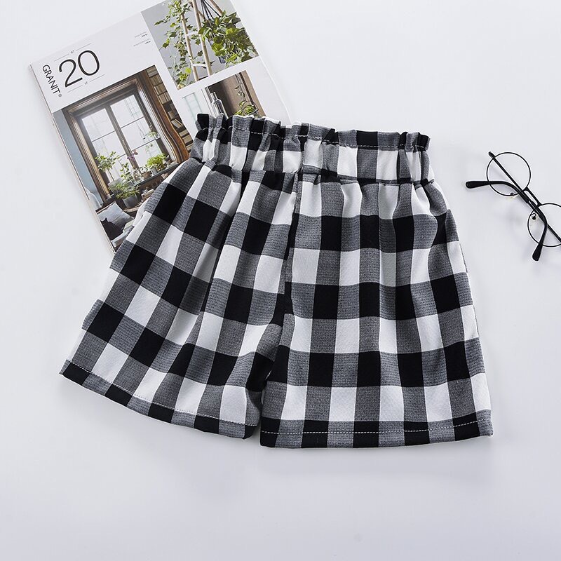 Quần Short Kẻ Caro Dành Cho Bé Mẫu Mới 2022 - Hàng Quảng Châu Cao Cấp (QV1)