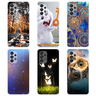 Ốp Điện Thoại TPU Dẻo In Họa Tiết Độc Đáo Thời Trang Cho Samsung Galaxy A53 5G
