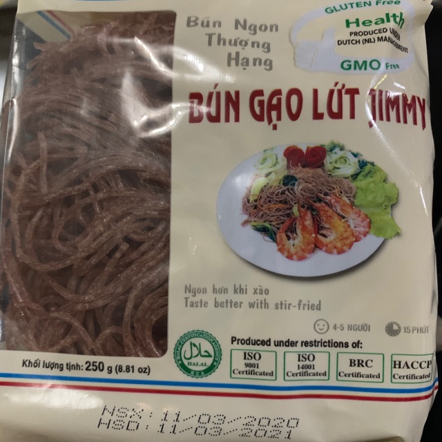 Bún gạo lứt jimmy 250g