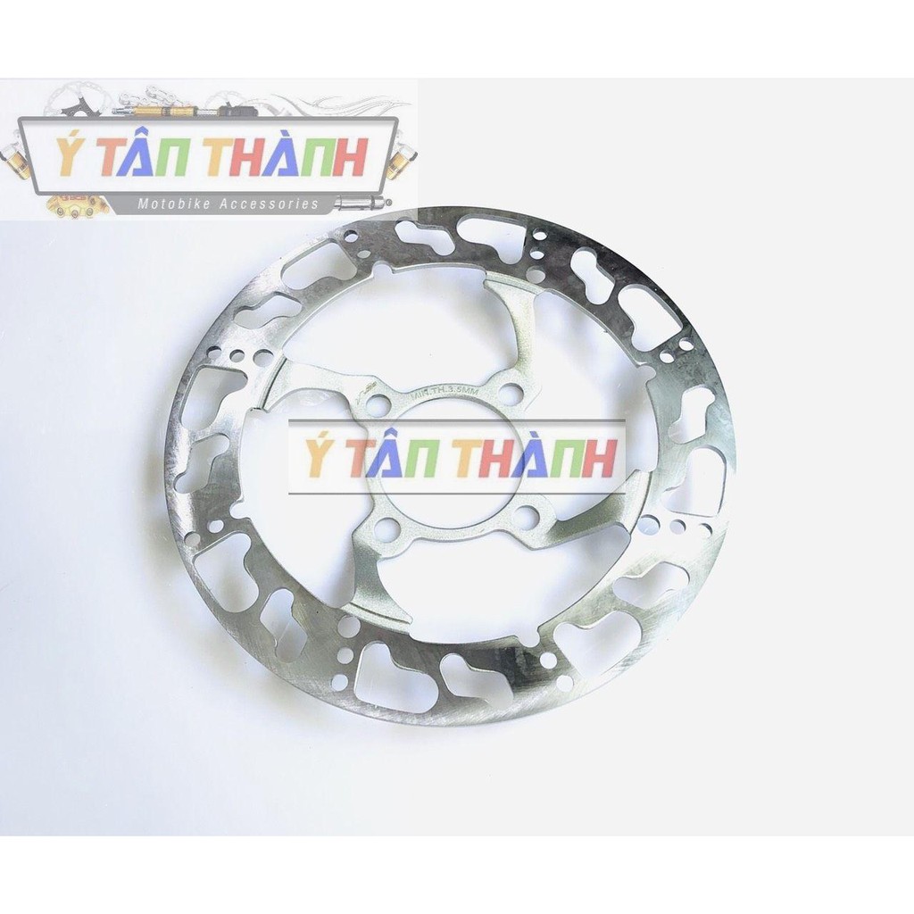 đĩa thắng trước phay thái 4 lổ lõm 220mm