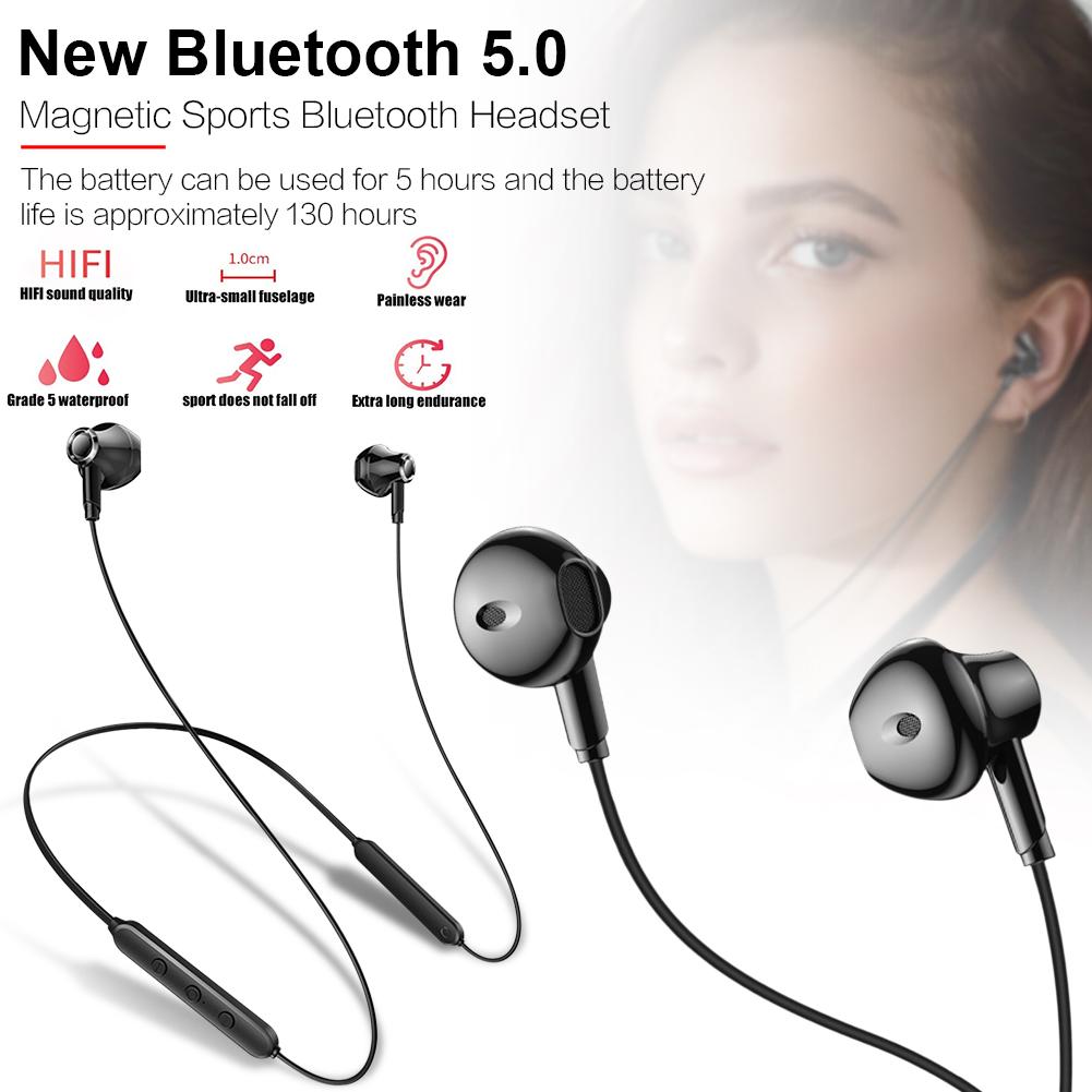 VIXI Chạy thể thao không dây Tai nghe Bluetooth hai tai đeo cổ treo cổ in-ear treo tai đeo đầu duy nhất Thời lượng pin chờ cực lâu cho Apple x Android 8 Xiaomi vivo Huawei Oppo Universal 11