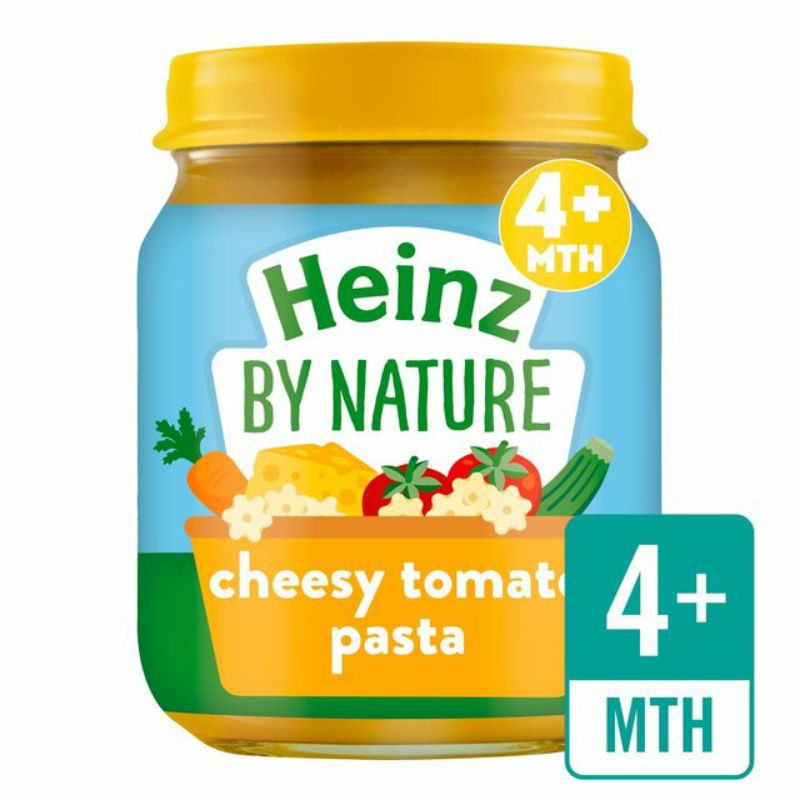 Hũ dinh dưỡng Heinz vị mặn 120gr cho bé từ 4+