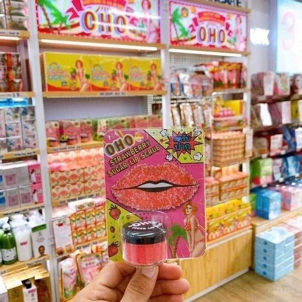 Tẩɏ tế bào chết môi Nitcher OHO Sugar Lip Scrub Thái Lan