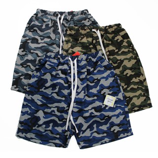 Quần short unisex camo