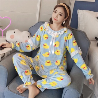 Bộ ngủ lông mịn siêu kute( oder 3-5h quange châu) mã 332