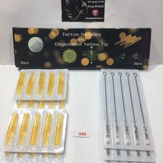 Bộ Kim và Ngòi 9RL chạy khung ( 20 kim + 20 ngòi )