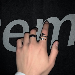 Nhẫn Hở Hình Móng Vuốt Rồng / Móng Vuốt Đầu Lâu Thời Trang Retro Thần Kỳ Dành Cho Nữ