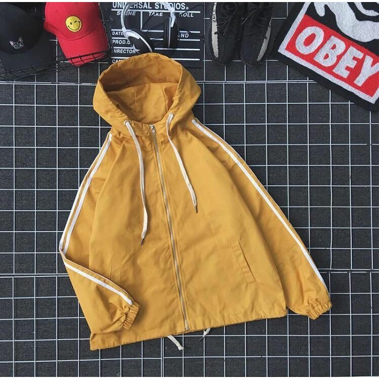 &lt;FREE SHIP&gt; ÁO KHOÁT DÙ 2 LỚP DÀY DẶN Y HÌNH