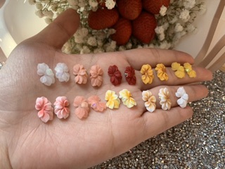 Hoa bột gắn móng - 5 bông
