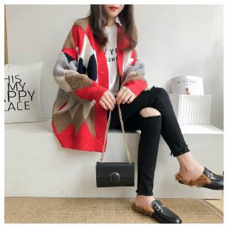 áo khoác len cardigan hàn quốc
