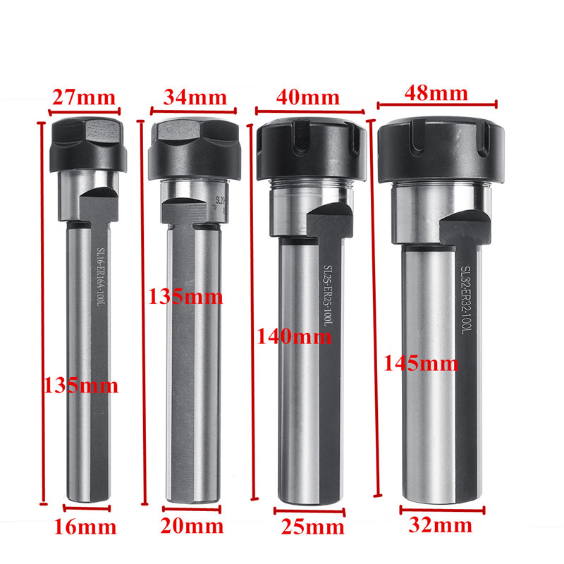 Thanh nối dài cho máy tiện CNC Er16 / Er20 / Er25 / Er32