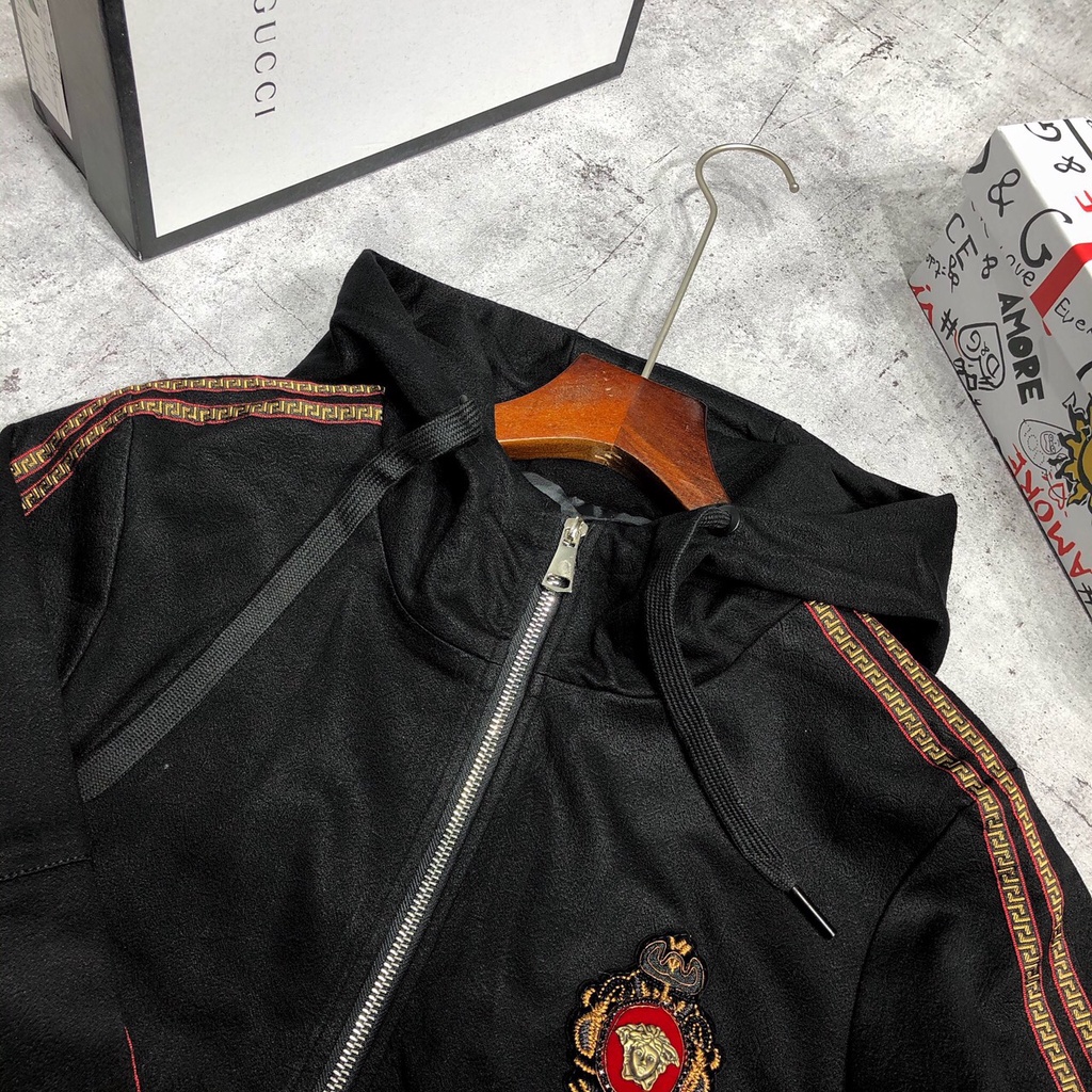 Bộ thu đông nam cao cấp BIGSIZE bộ thể thao kéo khóa có mũ xuất khẩu bqz 134 - NP1601