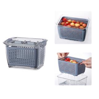Rổ Nhựa Có Nắp Đậy Bảo Quản Thực Phẩm Tiện Lợi