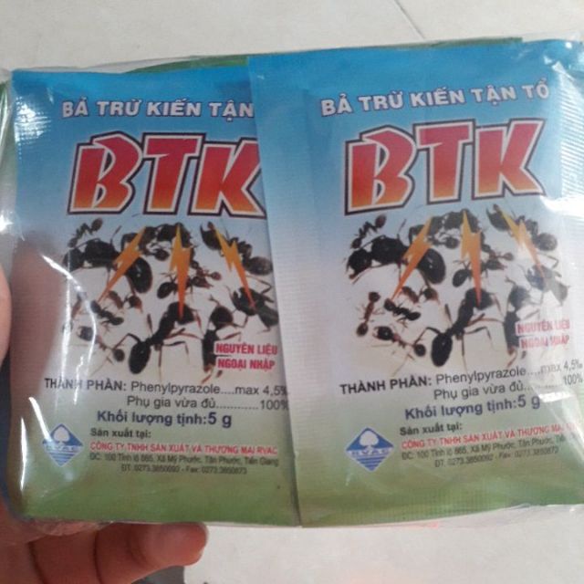 Bả trừ kiến tận ổ BTK hiệu quả an toàn - gói 5gram