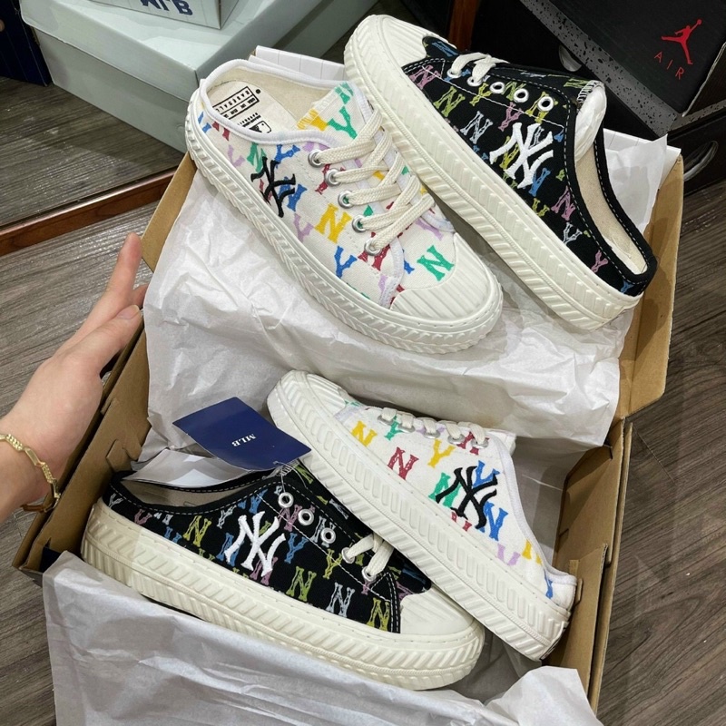 Tặng kèm dây giày (Sục ny M.l.B 2021 hè❤️❤️❤️☘️)Giày sneaker thể thao +bill+box