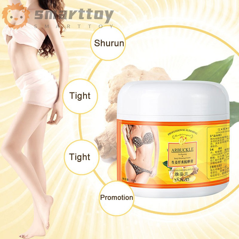 Ginger Full Body Slimming Cream Anti-cellulite Body Shaping Gel Moisturizing Firming