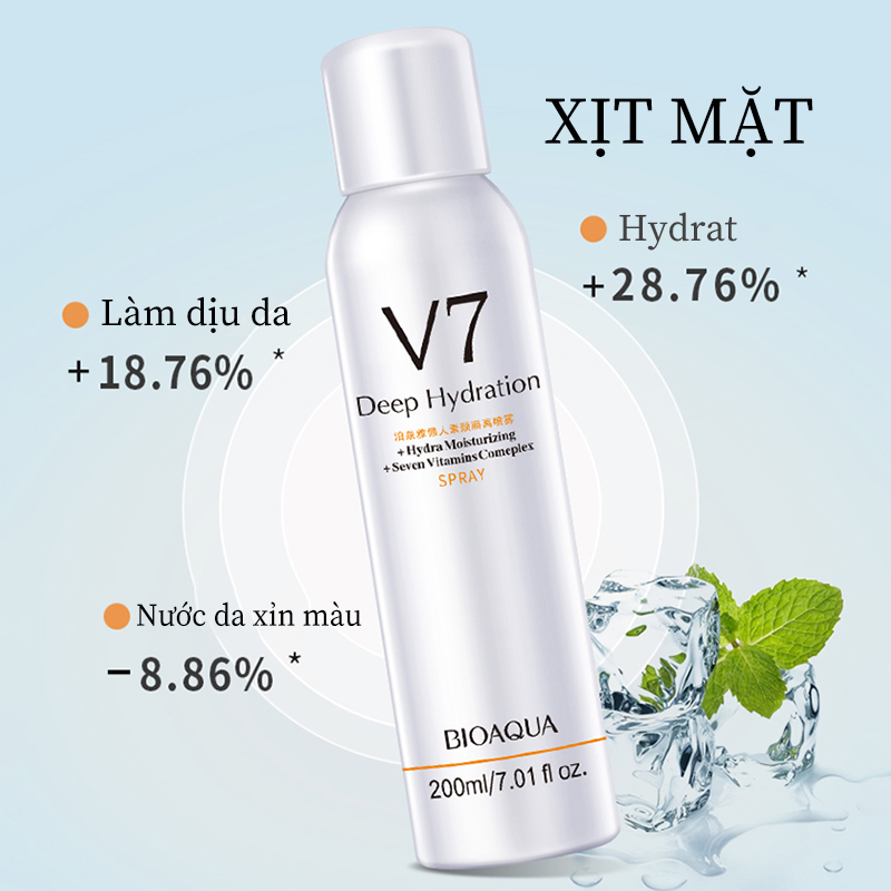 Xịt Chống Nắng Trắng Da BIOAOUA 200ml Thiết Kế Nhỏ Gọn Tiện Lợi, Không Gây Nhờn, Chống Nước Chống Mồ Hôi Tốt-URBBQYV7PW