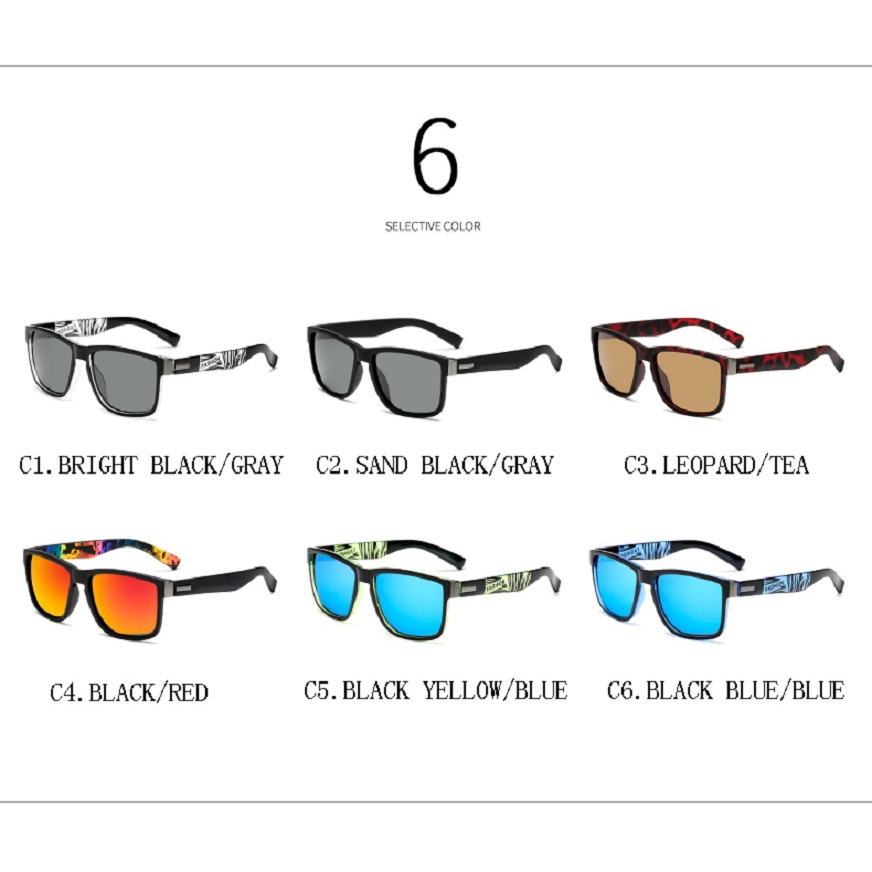 Kính mát thể thao phân cực thích hợp đi xe đạp/ câu cá/ đi bộ đường dài/ dành cho nam và nữ