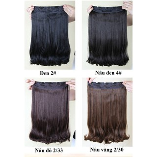 TÓC GIẢ CÚP ĐUÔI 5 PHÍM DÀY 50CM