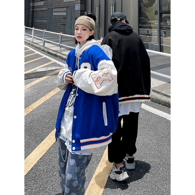 (HCM) ÁO KHOÁC DÙ BOMBER NAM NỮ UNISEX FORM RỘNG THỜI TRANG TRẺ TRUNG HOT HIT CHO CÁC BẠN TRẺ KME FASHION