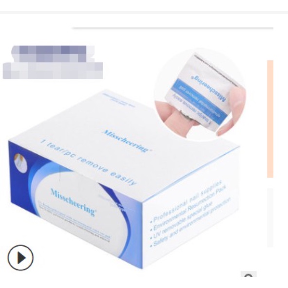 giấy ủ bạc phá gel 100 miếng