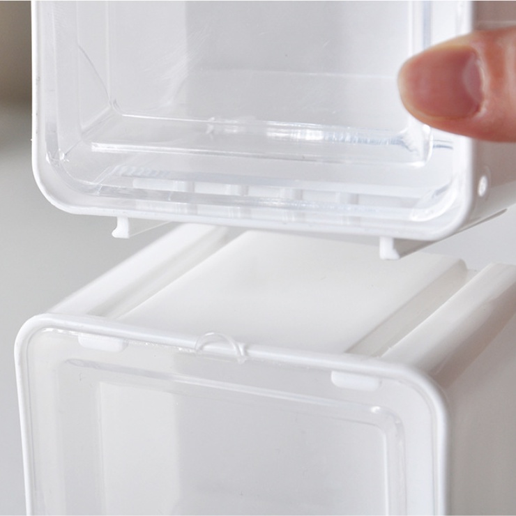 Hộp Đựng Băng Keo Mini Trong Suốt Để Bàn Tiện Dụng