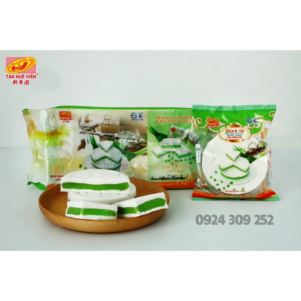 Bánh in nhân dứa Tân Huê Viên ( 400g x 4 cái)