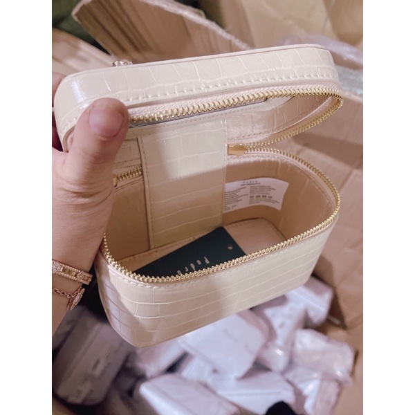 Túi xách nữ túi cốp chữ P size 16cm(ảnh thật)