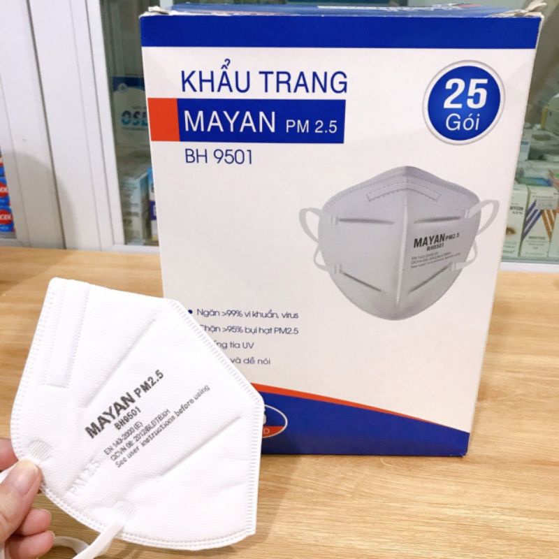 Khẩu Trang Mayan  BH9501 Chuẩn N95