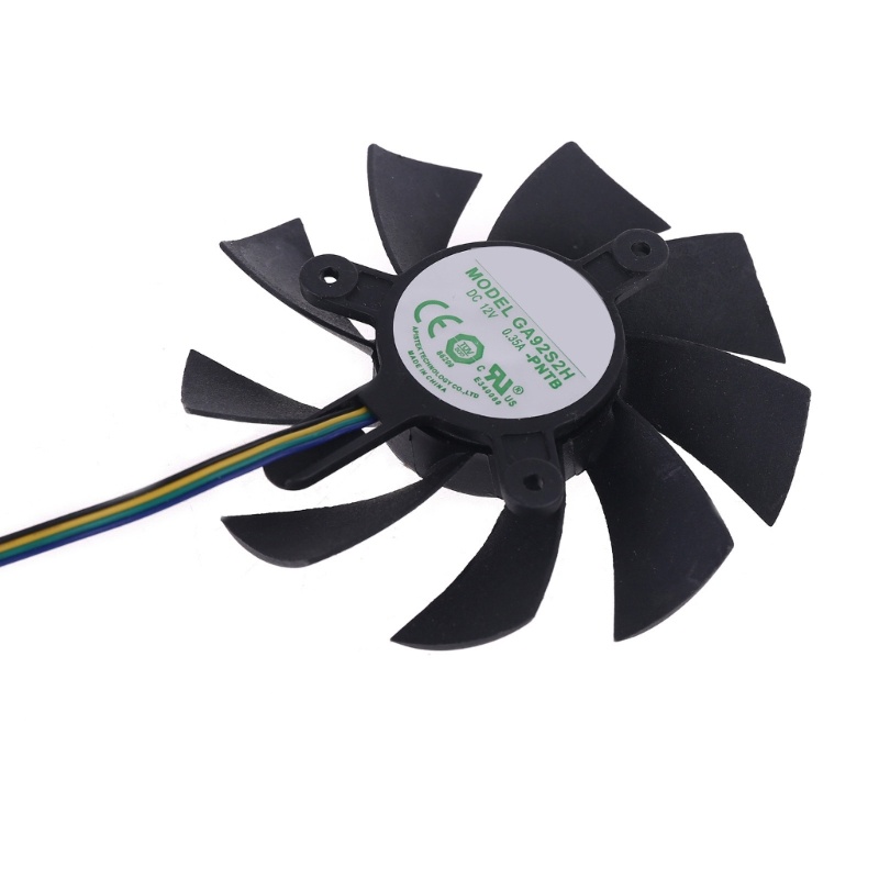 Quạt Tản Nhiệt Thẻ Đồ Họa Đôi MINI 87mm GA92S2H 100mm GAA8S2H GAA8S2U 4Pin Cho GTX 1060 1070TI 1080