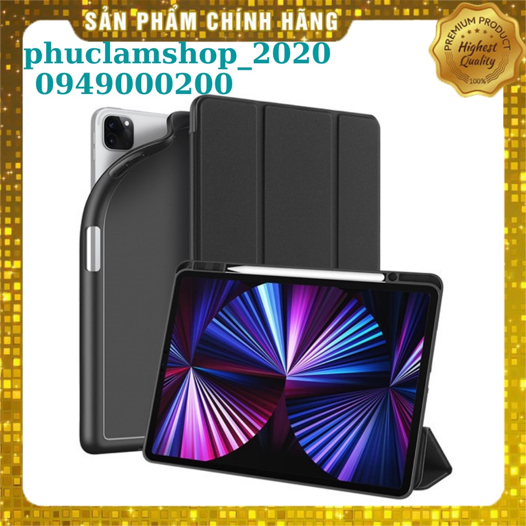 Bao da Dux Ducis Osom cho iPad Pro 12.9 11.0 inch 2018 2020 9.7 2017 2018 Air 2 iPad 5 6 Mini 4 5 - Hàng Chính Hãng