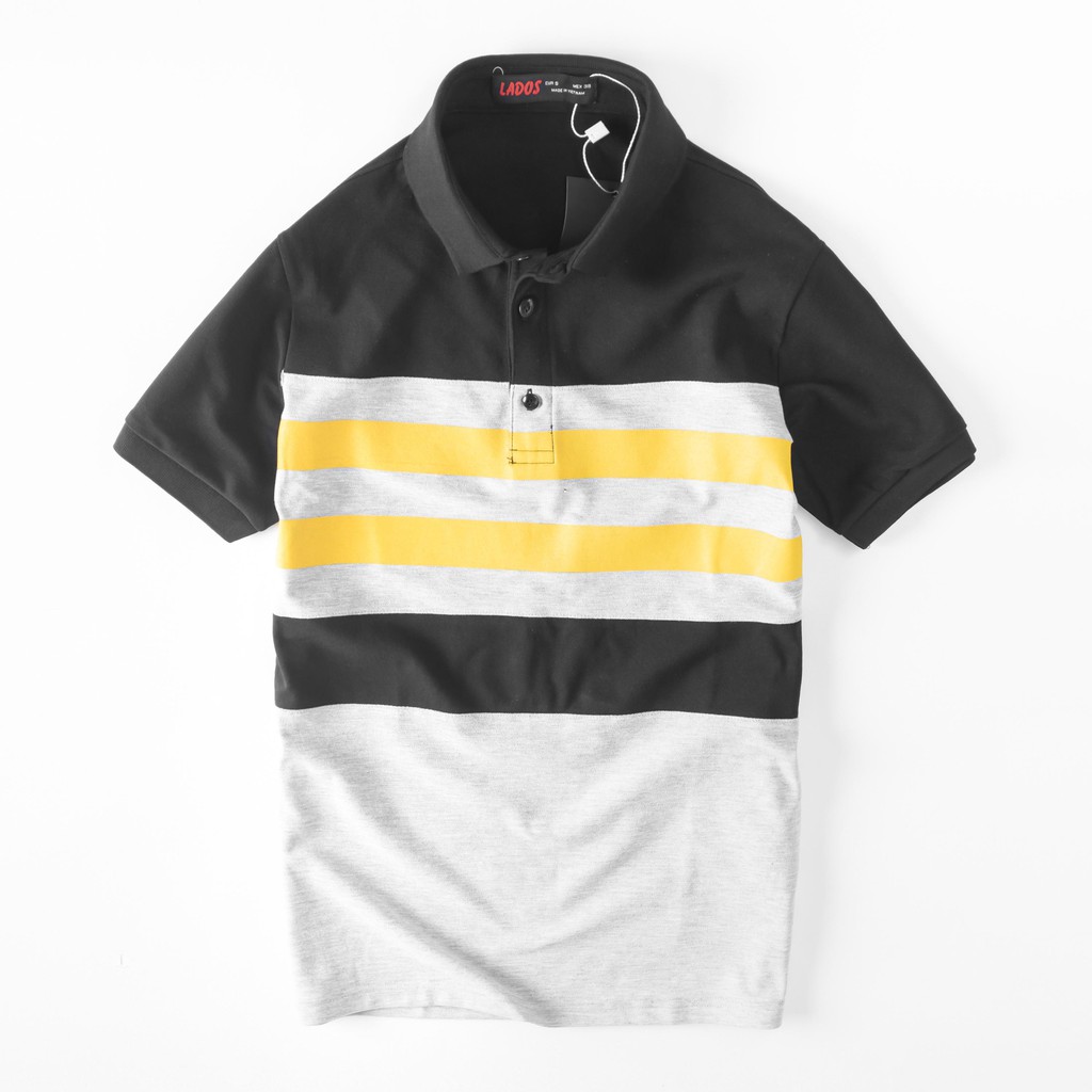 [Mã FAMALLT5 giảm 15% đơn 150K] Áo thun nam polo phối màu LADOS-9022 | BigBuy360 - bigbuy360.vn