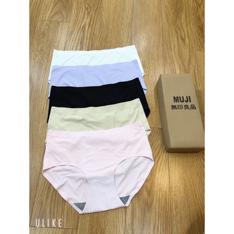 Hộp 5 quần lót Muji không đường may hàng loại 1 (TC0071) | BigBuy360 - bigbuy360.vn