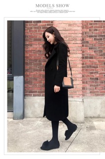 Áo dạ dáng dài cho tiểu thư