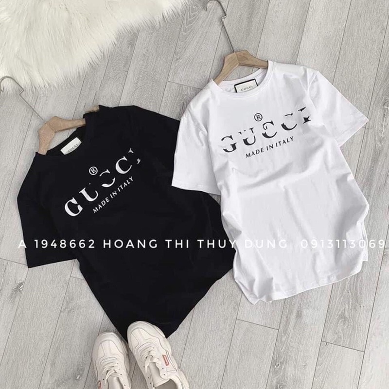 Áo phông gucci hottrend 2021, mẫu mới xuân hè