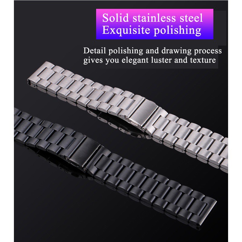 Dây đeo đồng hồ thông minh bằng thép không gỉ cho Realme Watch 2 / Realme 2 Pro