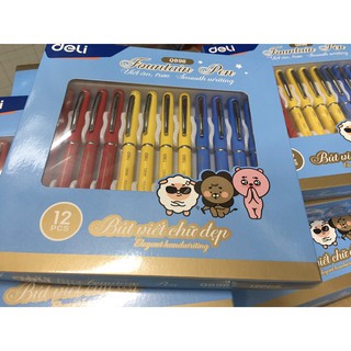 Bút máy luyện chữ đẹp Deli 896
