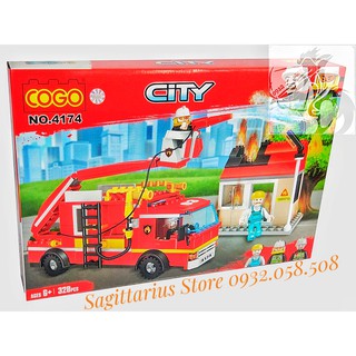 LEGO CITY Lắp Ráp Xe Cứu Hỏa No.4174 ( 328 Miếng )