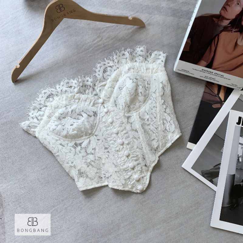 Áo cúp ren bra cao cấp kèm hình thât