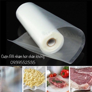 Túi hút chân không thực phẩm một mặt nhám dạng cuộn, 1 cuộn dài 500cm