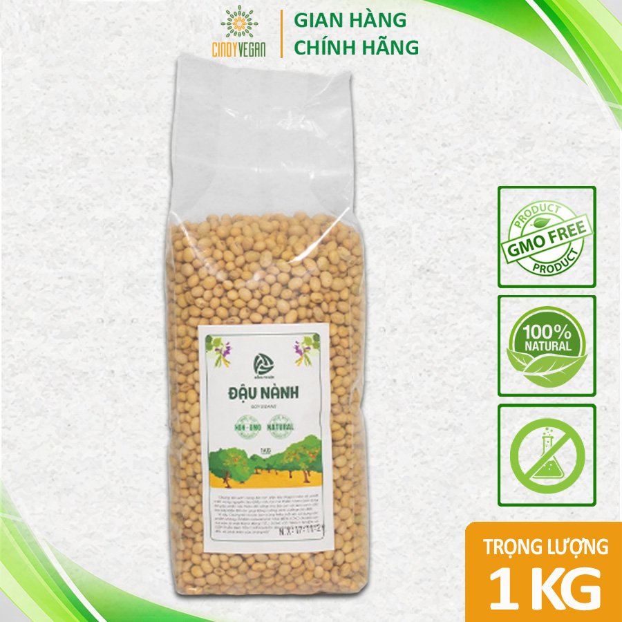 Hạt Đậu Nành  Hữu Cơ Thuần Chủng Tự Nhiên, không biến đổi Gen, healthy, tốt cho sức khỏe