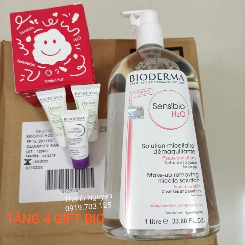 Tẩy trang BIODERMA - bản Pháp