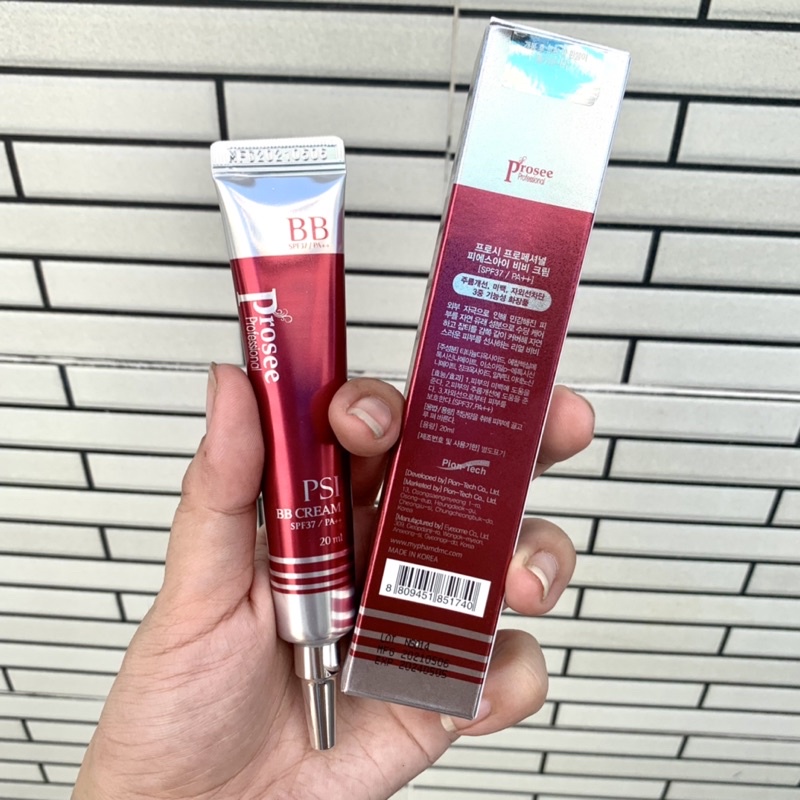 *KEM TRANG ĐIỂM THÔNG MINH*KEM CHỐNG NẮNG- KEM NỀN CHE PHỦ KHUYẾT ĐIỂM  NÂNG TONE BB CREAM PROSEE CHÍNH HÃNG 20ml