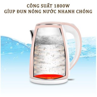 Ấm siêu tốc 2 lớp cách nhiệt 2.5l Thái Lan