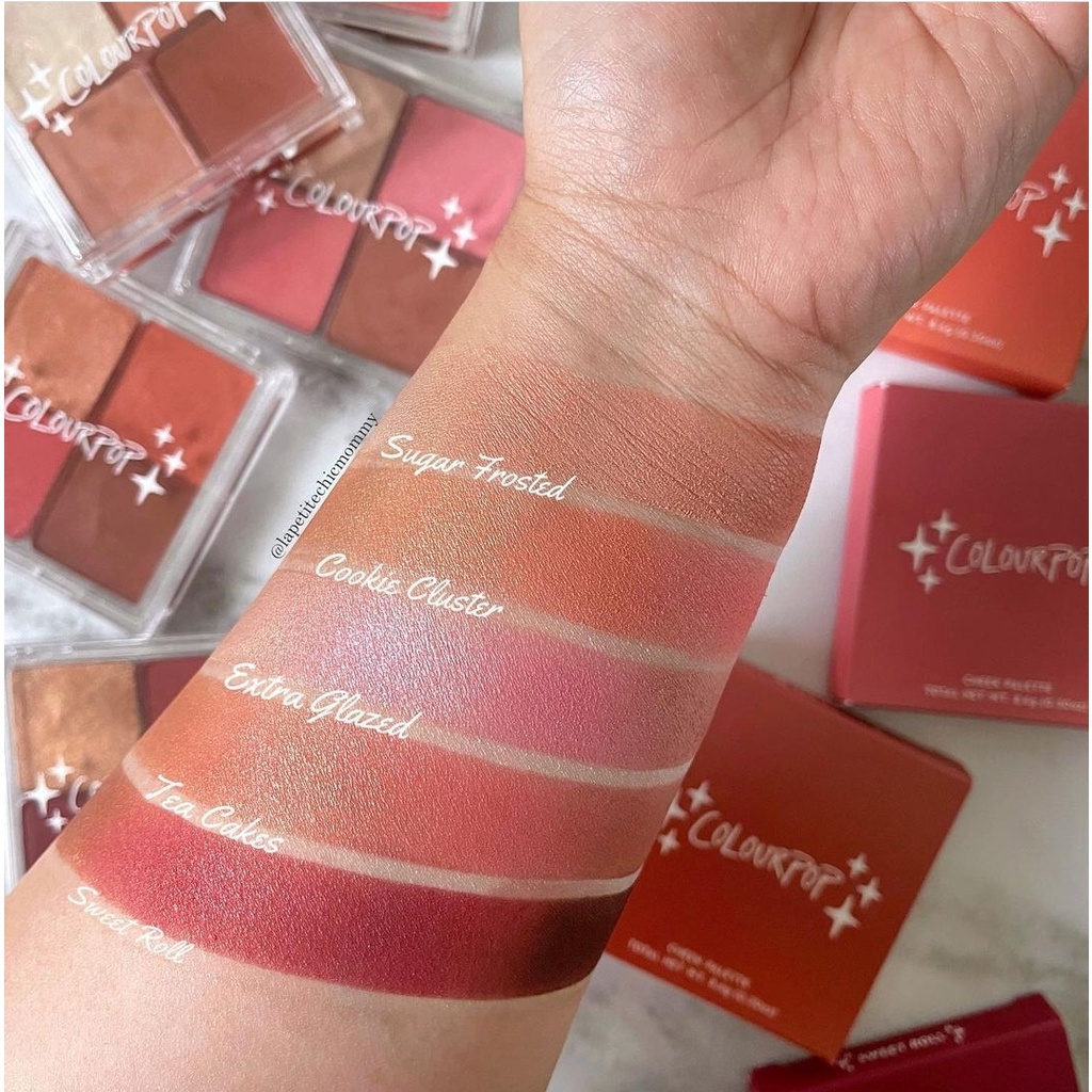 Bảng má Colourpop 4 ô Cheek palette