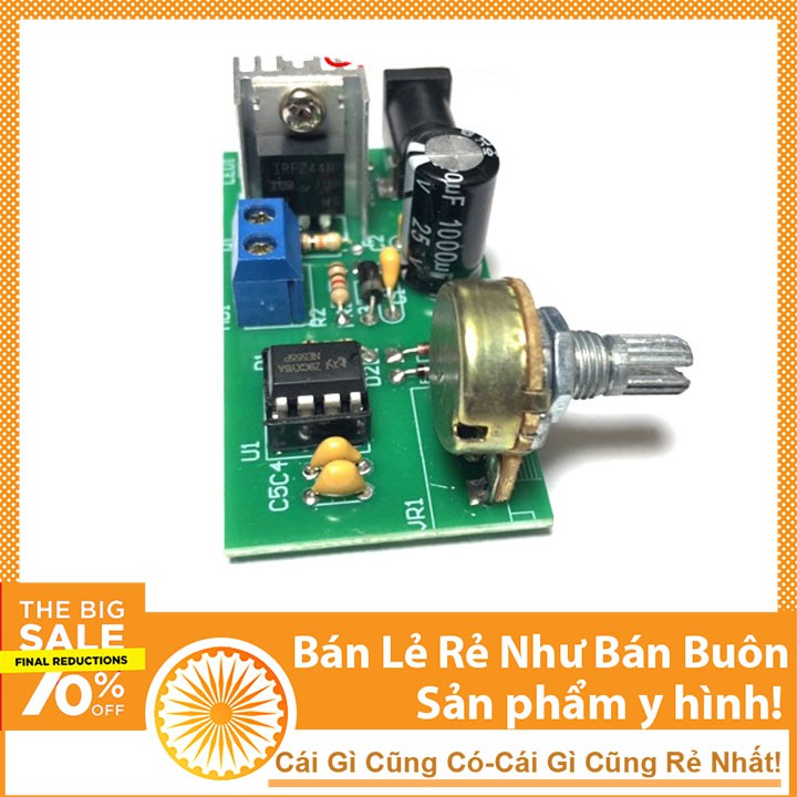 Điều Tốc Motor 12DC - Mạch Điều Khiển Tốc Độ Động Cơ | BigBuy360 - bigbuy360.vn
