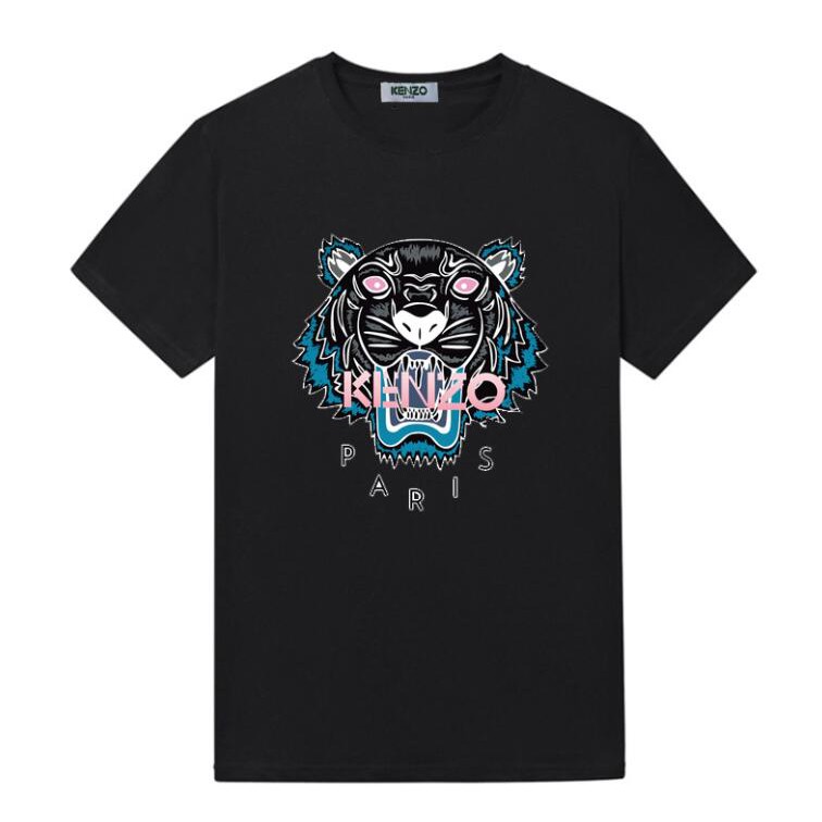 Áo thun tay ngắn in chữ kenzo thời trang