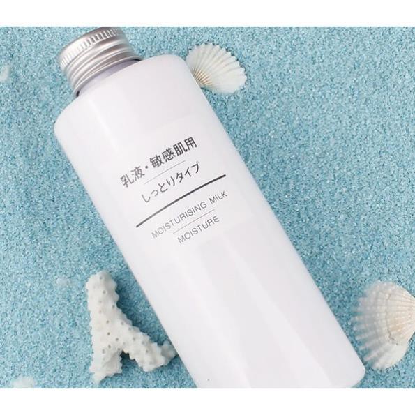 Sữa dưỡng MUJI moisturizing milk LIGHT/MOISTURE 200ml (Bill mua tại Muji Nhật ảnh bên cạnh)