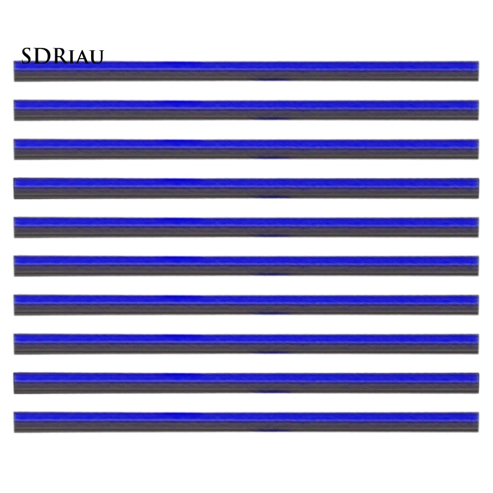 10Pcs Universal U Shape Car Air Conditioner Outlet Trim Strip Grille Decoration